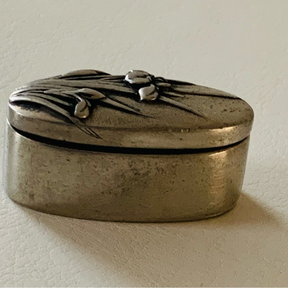 MFA Vintage Silver Trinket Box - Picture 12 of 12